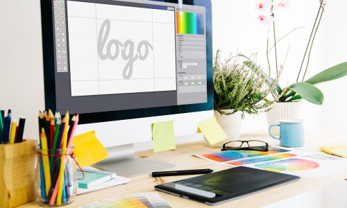 Graphic design studio Graphic design studio logo